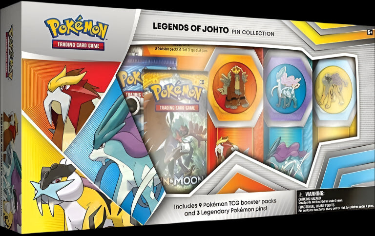 Pokemon Pin Collection - Legends of Johto