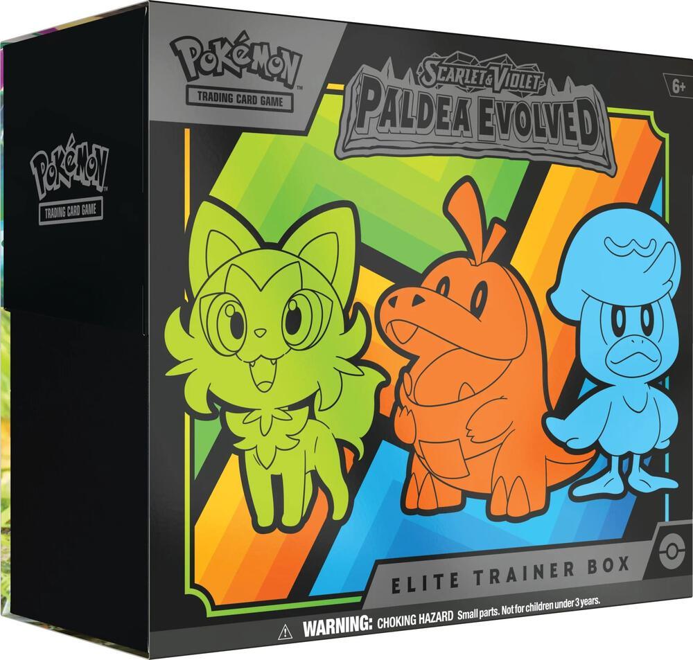Pokemon Scarlet & Violet: Paldea Evolved - Elite Trainer Box