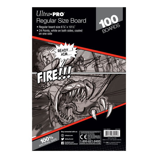 Regular Size Comic Boards (100ct)