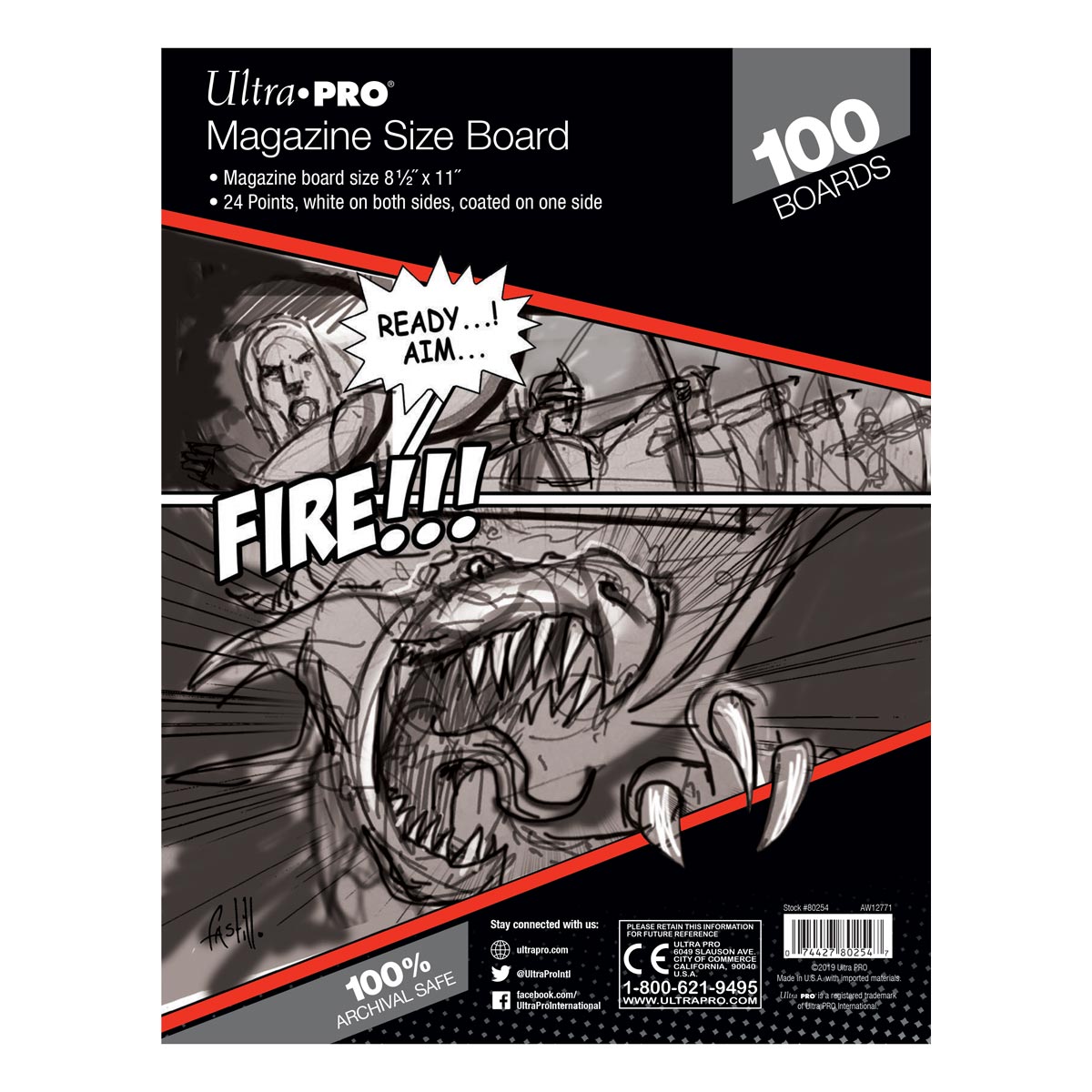 Magazine Size Comic Boards (100ct)