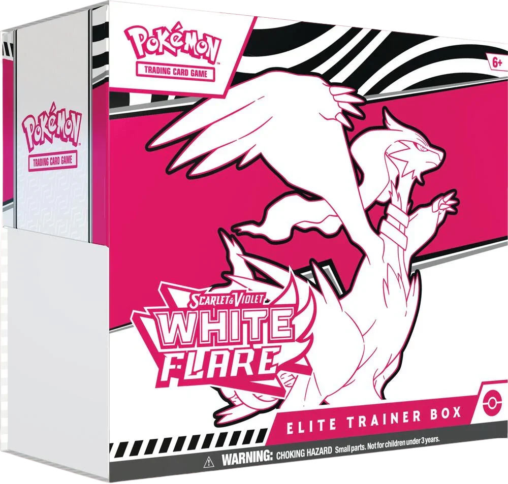 Pokemon Scarlet & Violet - White Flare Elite Trainer Box Pokemon Scarlet & Violet - White Flare Elite Trainer Box