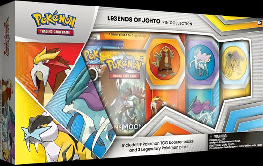 Pokemon Pin Collection - Legends of Johto