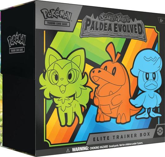Pokemon Scarlet & Violet: Paldea Evolved - Elite Trainer Box