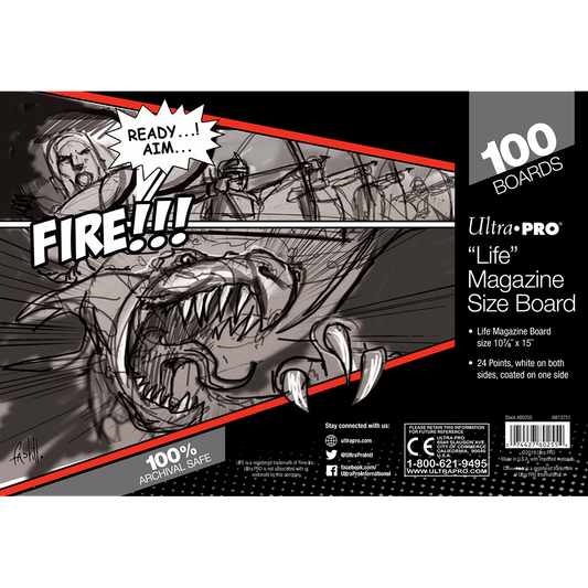 Life Magazine Size Comic Boards (100ct)