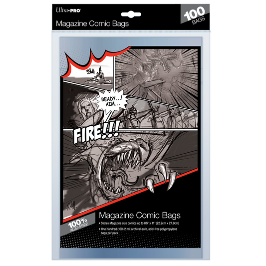Magazine Size Comic Bags (100ct)