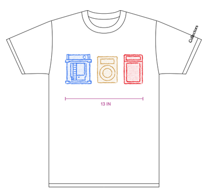 Collectors T-Shirt and Charcoal Hat Bundle